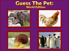 Lojë Guess The Pet: World Edition