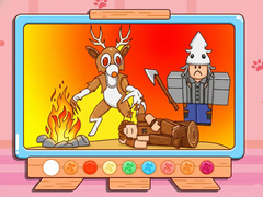 Lojë Coloring Book: 99 Nights In The Forest