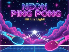 Lojë Neon Ping Pong