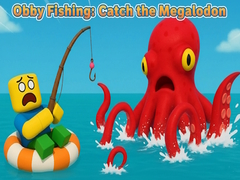 Lojë Obby Fishing: Catch the Megalodon