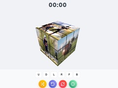 Lojë Football Cube Puzzle