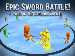 Lojë Epic Sword Battle! Fight in the Ragdoll Arena!