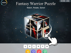Lojë Fantasy Warrior Puzzle