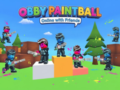 Lojë Obby Paintball: Online with Friends