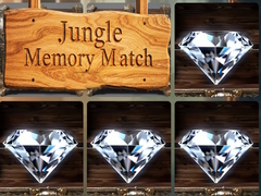 Lojë Jungle Memory Match