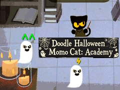 Lojë Doodle Halloween Momo Cat: Academy