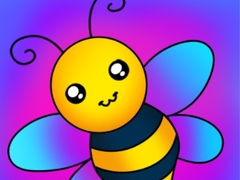 Lojë Bee Coloring