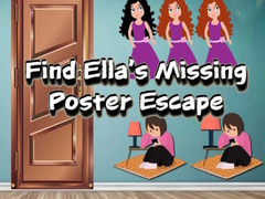 Lojë Find Ella’s Missing Poster Escape