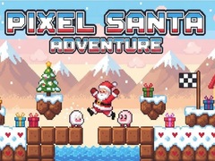 Lojë Pixel Santa Adventure