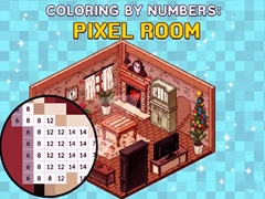 Lojë Coloring by Numbers. Pixel Room