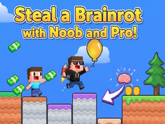 Lojë Steal a Brainrot with Noob and Pro!