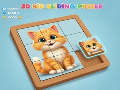 Lojë 3D Kid Sliding Puzzle