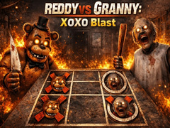 Lojë Freddy vs Granny XoXo Blast