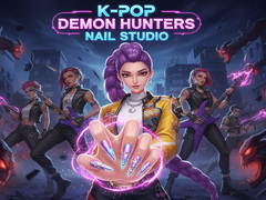 Lojë K-Pop Demon Hunters Nail Studio