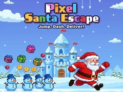 Lojë Pixel Santa Escape