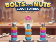 Lojë Bolts and Nuts Color Sorting