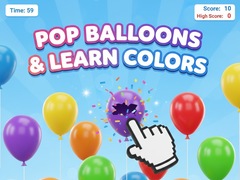 Lojë Pop Balloons & Learn Colors