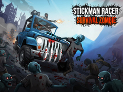 Lojë Stickman Racer Survival Zombie