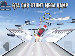 Lojë GTA Car Stunt Mega Ramp