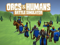 Lojë Orcs & Humans Battle Simulator