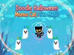 Lojë Doodle Halloween Momo Cat : Sea Magic