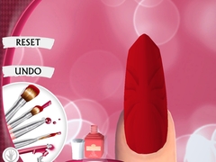 Lojë Cute Nail Art Designs Game 3D