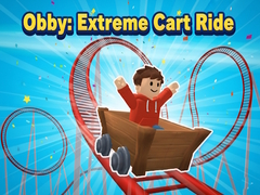 Lojë Obby: Extreme Cart Ride