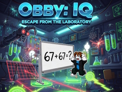 Lojë Obby: IQ Escape from the Laboratory