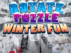 Lojë Rotate Puzzle Winter Fun