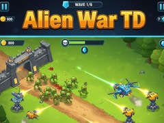 Lojë Alien War TD