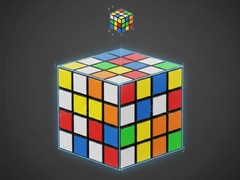 Lojë Rubik's Cube Online Solver