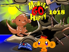 Lojë Monkey Go Happy Stage 1018