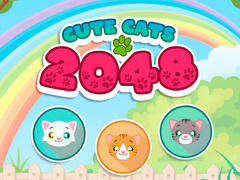 Lojë Cute Cats 2048