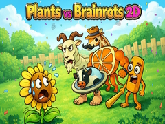 Lojë Plants vs Brainrots 2D