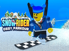 Lojë Snow Rider Obby Parkour