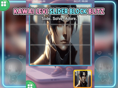 Lojë Kawaii Levi Slider Block Blitz
