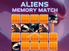Lojë Aliens Memory Match