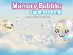 Lojë Memory Bubble: Japanese Kana