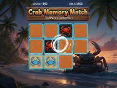 Lojë Crab Memory Match