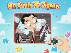 Lojë Mr. Bean 3D Jigsaw