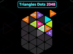 Lojë Triangles Dots 2048