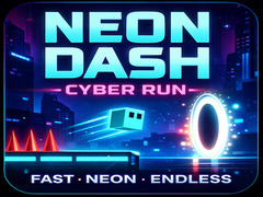 Lojë Neon Dash Cyber Run