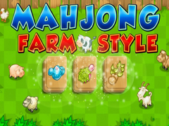 Lojë Mahjong Farm Style