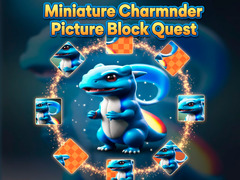 Lojë Miniature Charmander Picture Block Quest