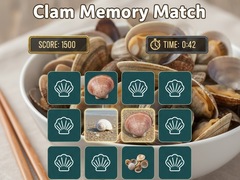 Lojë Clam Memory Match