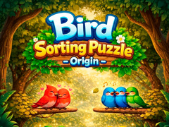 Lojë Bird Sorting Puzzle: Origin