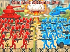 Lojë Gun Mob: Stickman Run