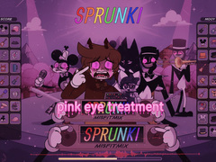 Lojë Sprunki: Pink Eye Treatment