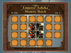 Lojë Emperor Ashoka Memory Match