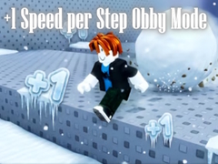 Lojë +1 Speed per Step Obby Mode